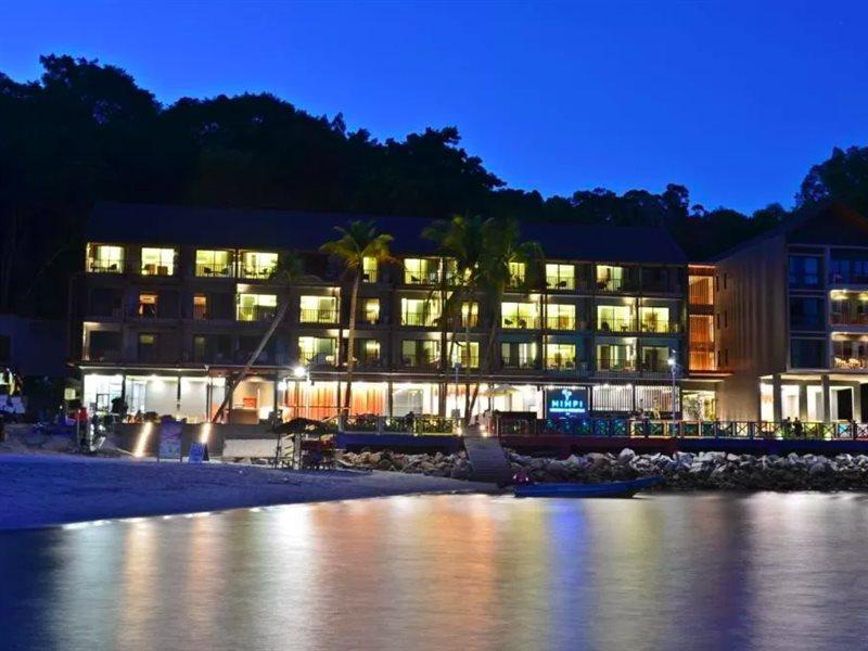 Отель Mimpi Perhentian Kampong Pasir Hantu Экстерьер фото